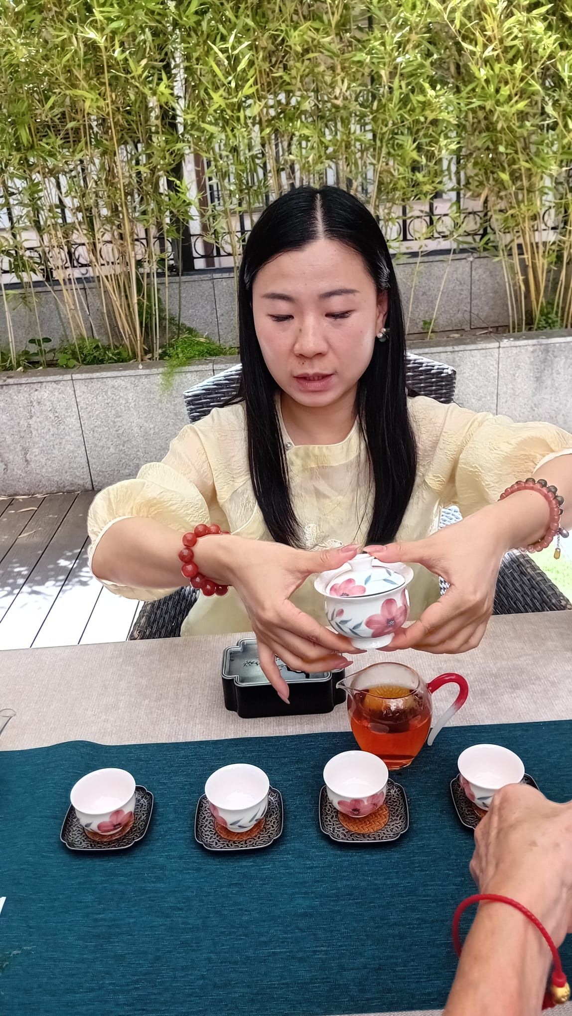 Hu Xin, maestra nacional y catadora superior de té. Foto María José Cavadas