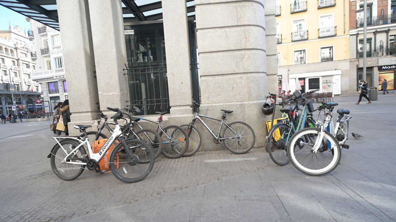 Bicicletas aparcadas