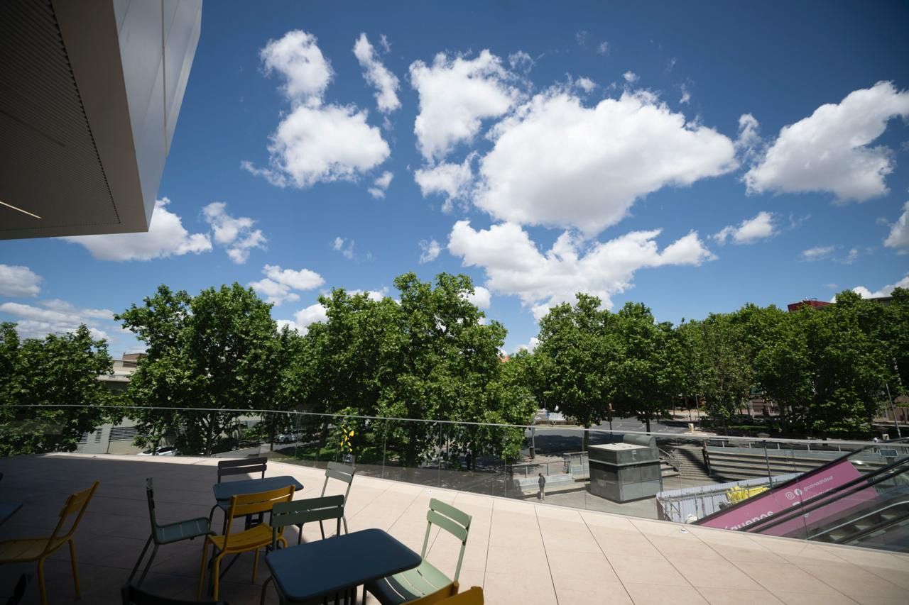 Terraza del Centro Comercial Madrid Sur. (Foto: Eduardo Diéguez)
