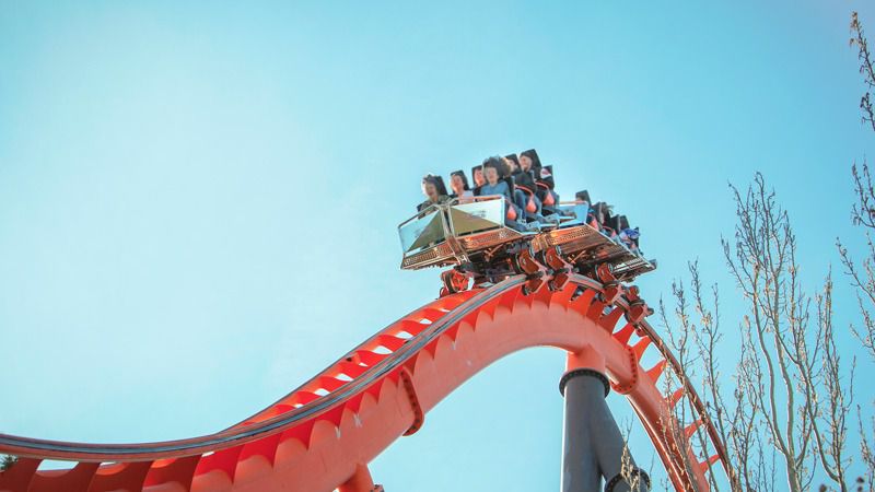 Montaña rusa del parque (Foto: Parque de Atracciones)