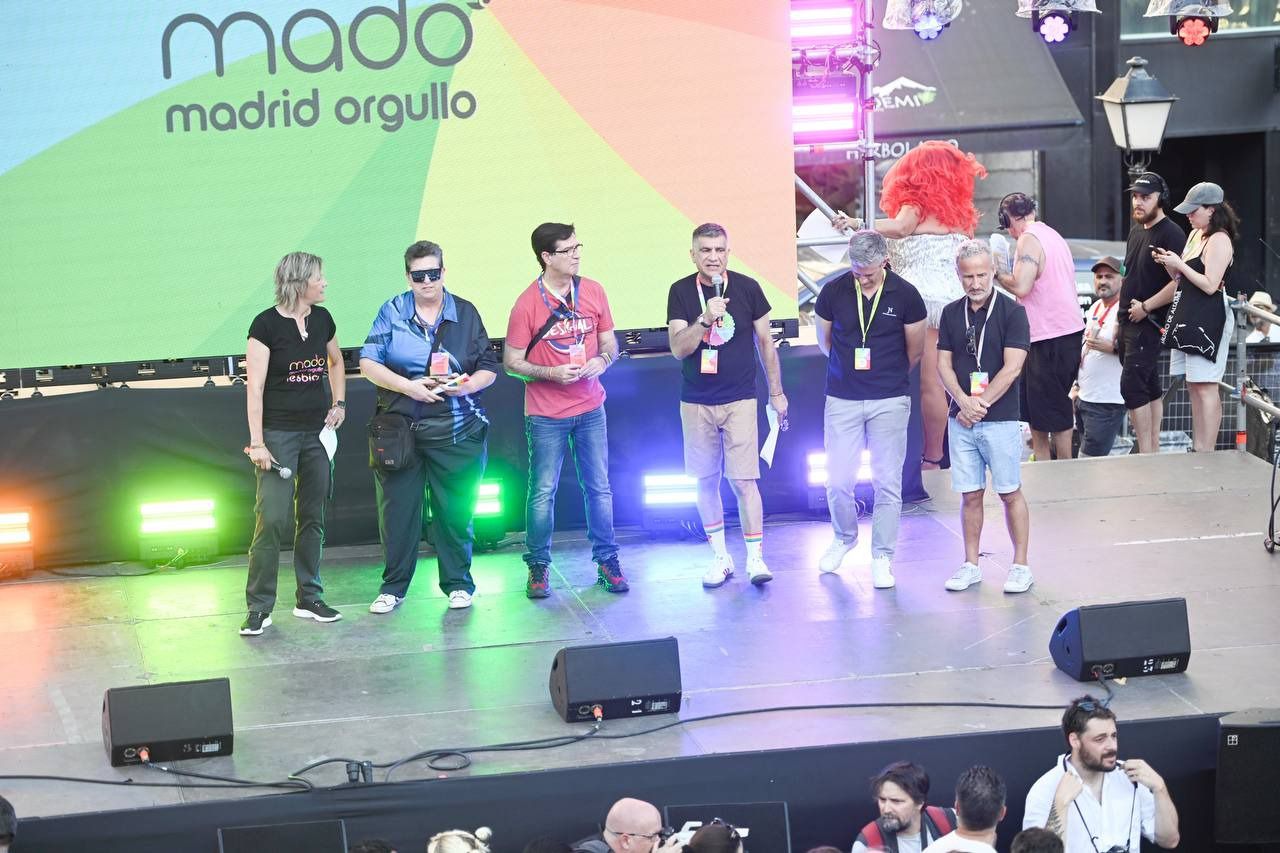 Los organizadores del MADO (Foto: Eduardo Diéguez)