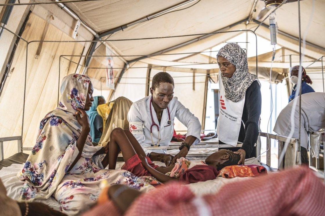 Imagen de la exposición 'Esperanza a la fuerza'(Foto: Ante Bussman-MSF)