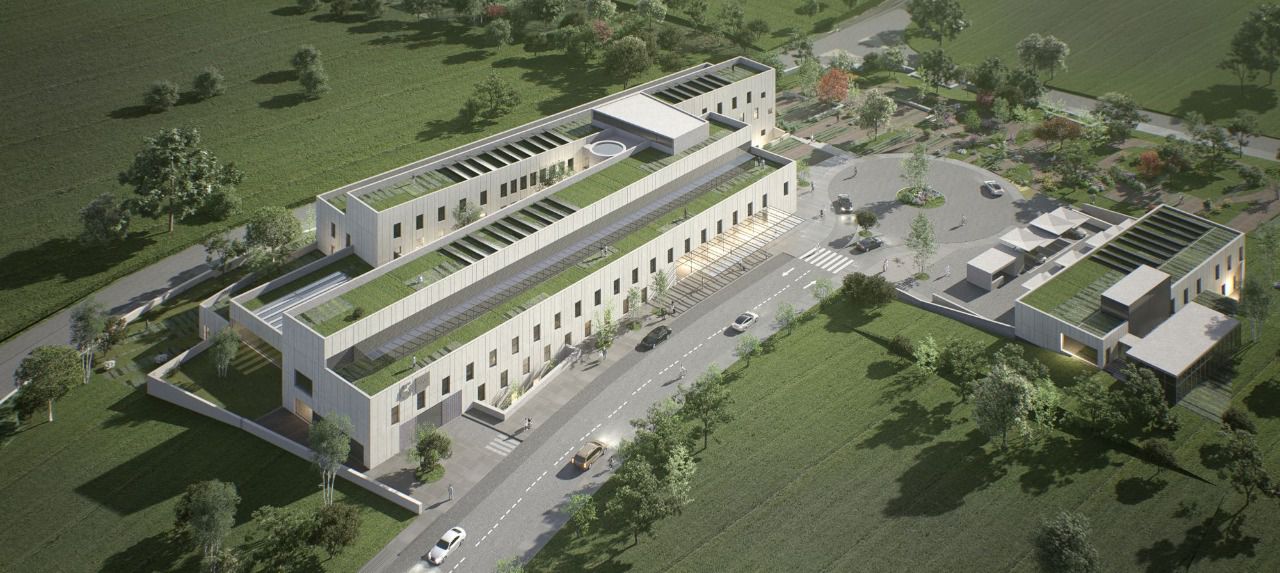 Recreación del futuro hospital (Foto: Comunidad de Madrid)