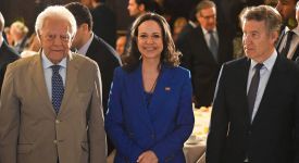 María Corina Machado invita en Madrid a la inversión extranjera para la reconstrucción de Venezuela