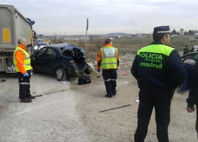 Accidente en la carretera de Valdemingómez